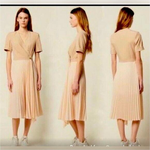 SANDRO Gladis 2-in-1 Wrap Dress - Picture 4 of 16